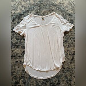 Old Navy Soft White Short Sleeve Tee